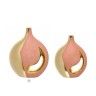 Jarra Cermica Golden Brick 30X14X38cm