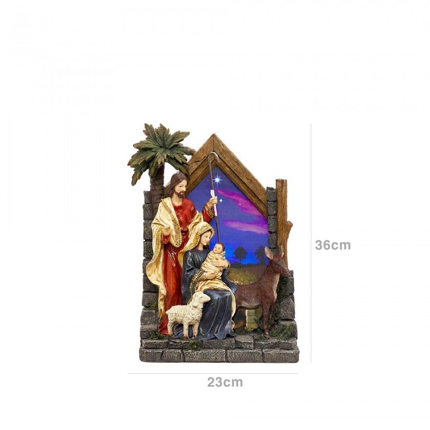 Prespio Natal 23X12X36cm