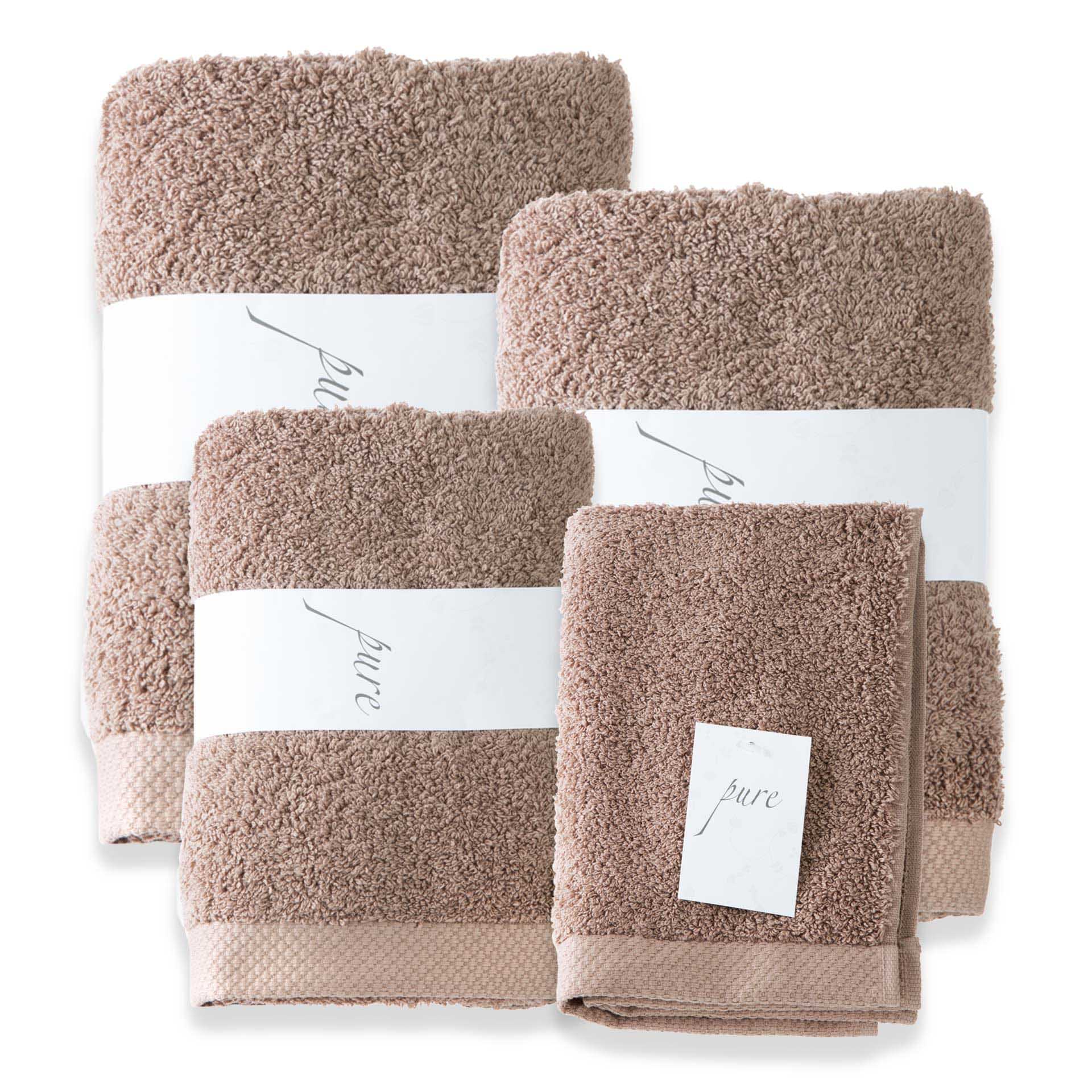 Toalha Banho Pure Castanho 33X50cm