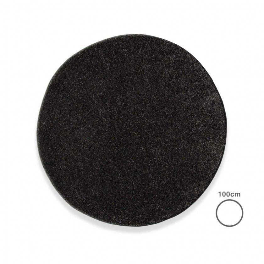 Tapete Unique Preto 100X100cm