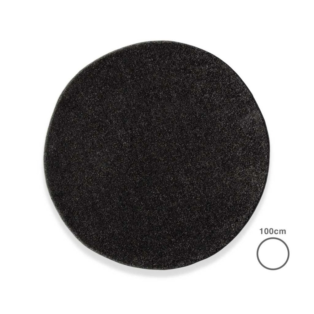 Tapete Unique Preto 100X100cm