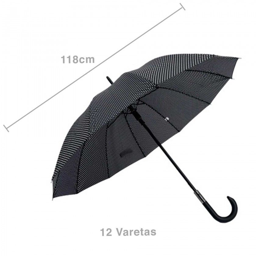 Guarda-Chuva Huron Pontos 12 Varetas 118cm