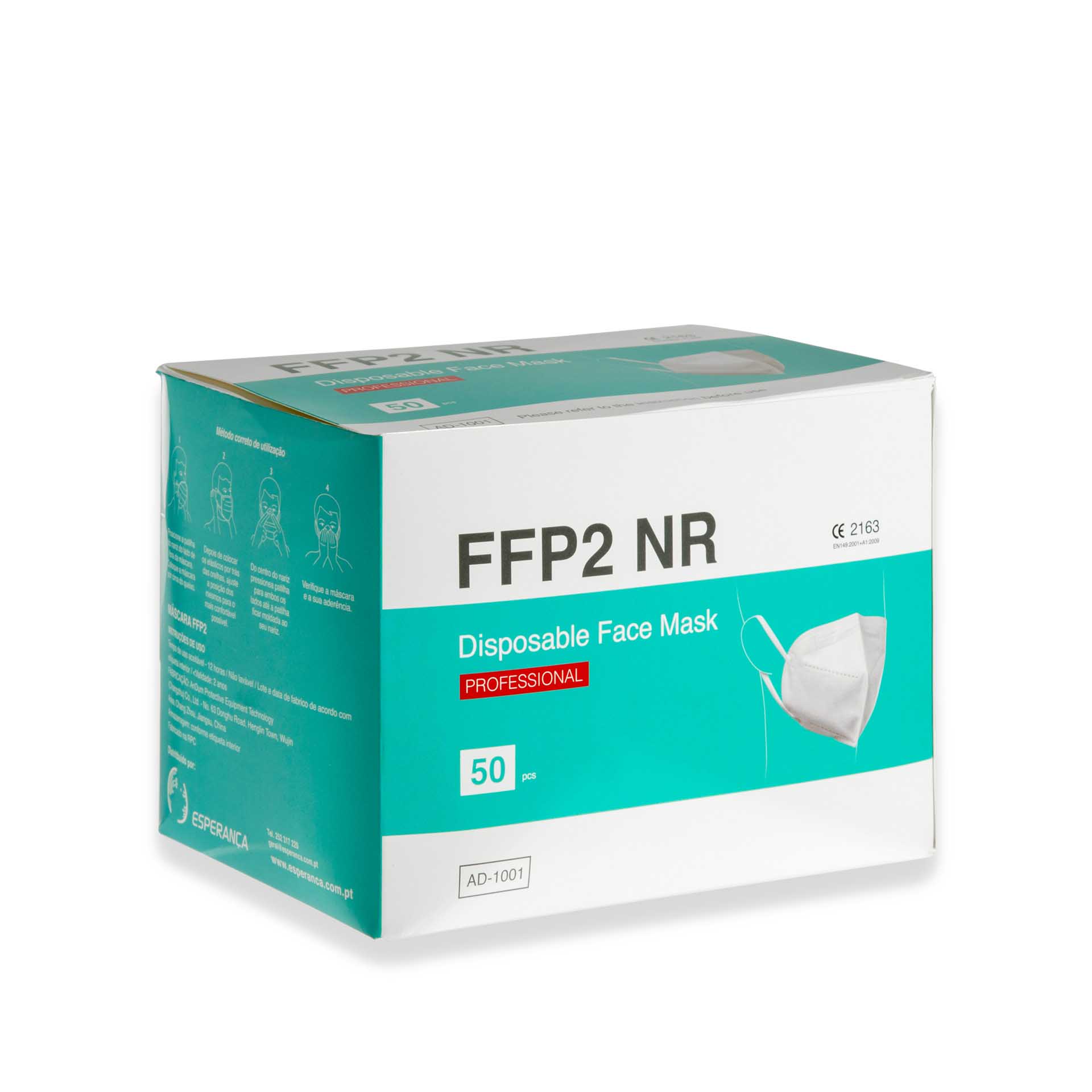 Mascara Descartavel Ffp2 White