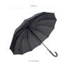 Guarda-Chuva Executive 12 Varas Preto 130cm Guarda-Chuva Executive 12 Varas Preto 130cm