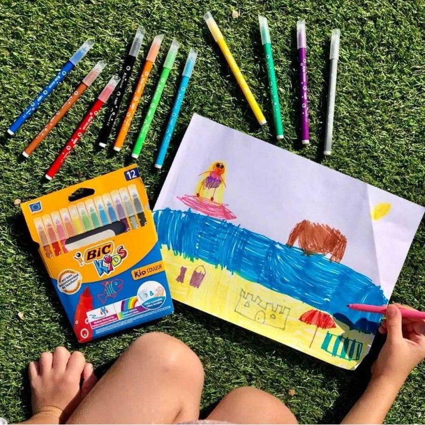 Marcadores Bic Kids 12 Cores