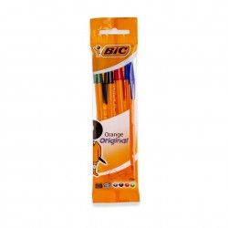 Esferogrfica Bic Orange Original Fine Pack 4