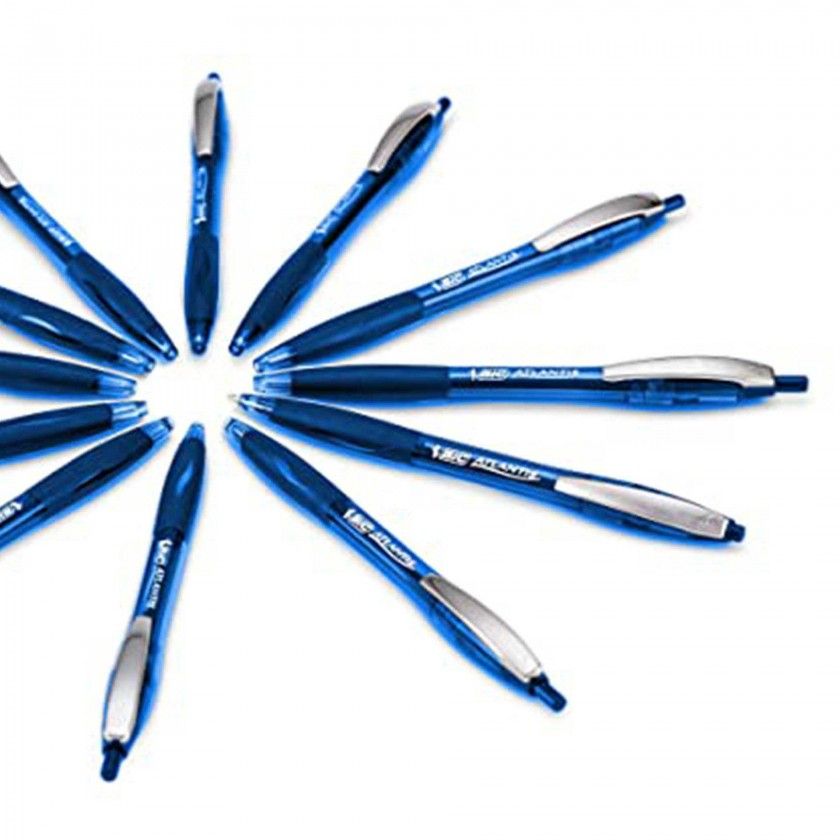 Esferogrfica Bic Atlantis Soft Azul