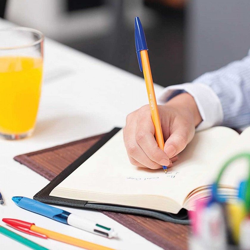 Esferogrfica Bic Orange Original Fine Pack 4