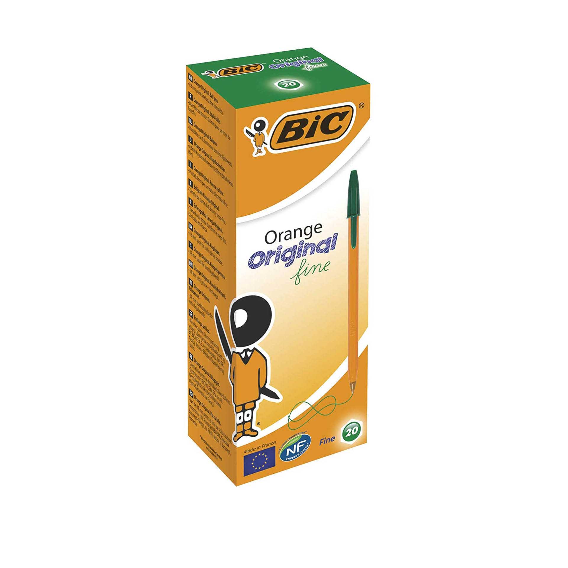 Esferográfica Bic Orange Original Fine 0.8mm