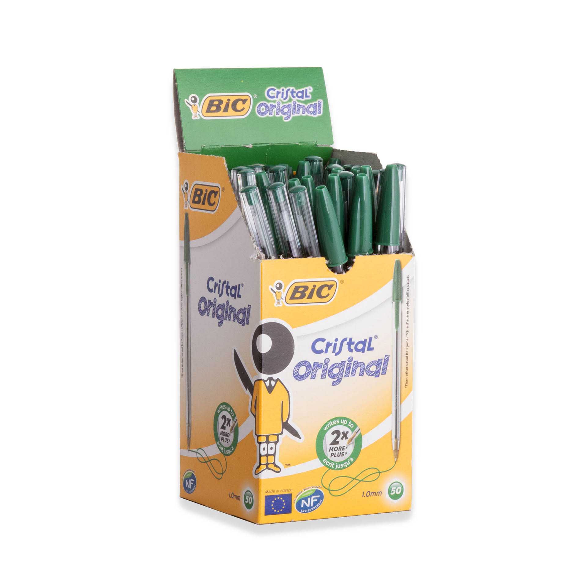 Esferográfica Bic Cristal Original Verde