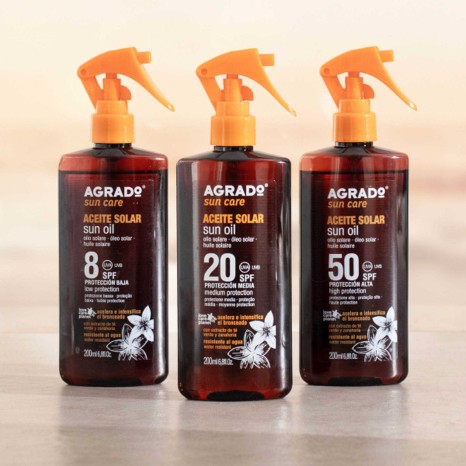 Óleo Solar Bronzeador Agrado Spf20 200ml - Image product