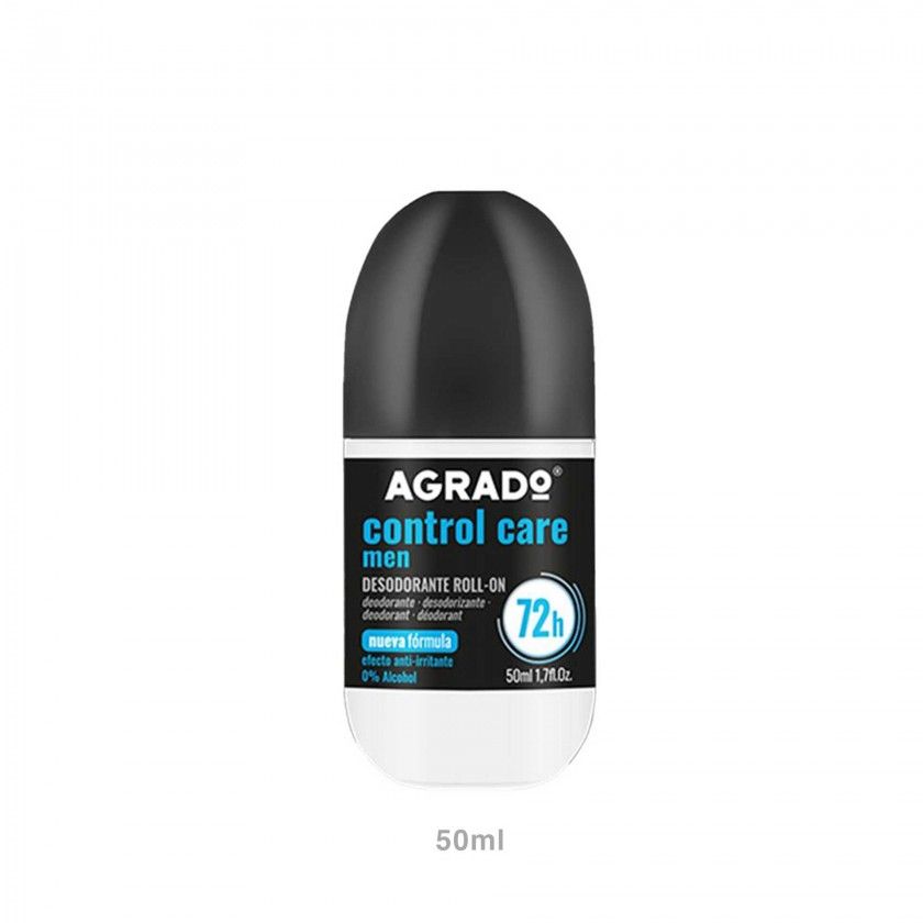 Desodorizante Roll-On Agrado Control Care Men 50ml Desodorizante Roll-On Agrado Control Care Men 50ml