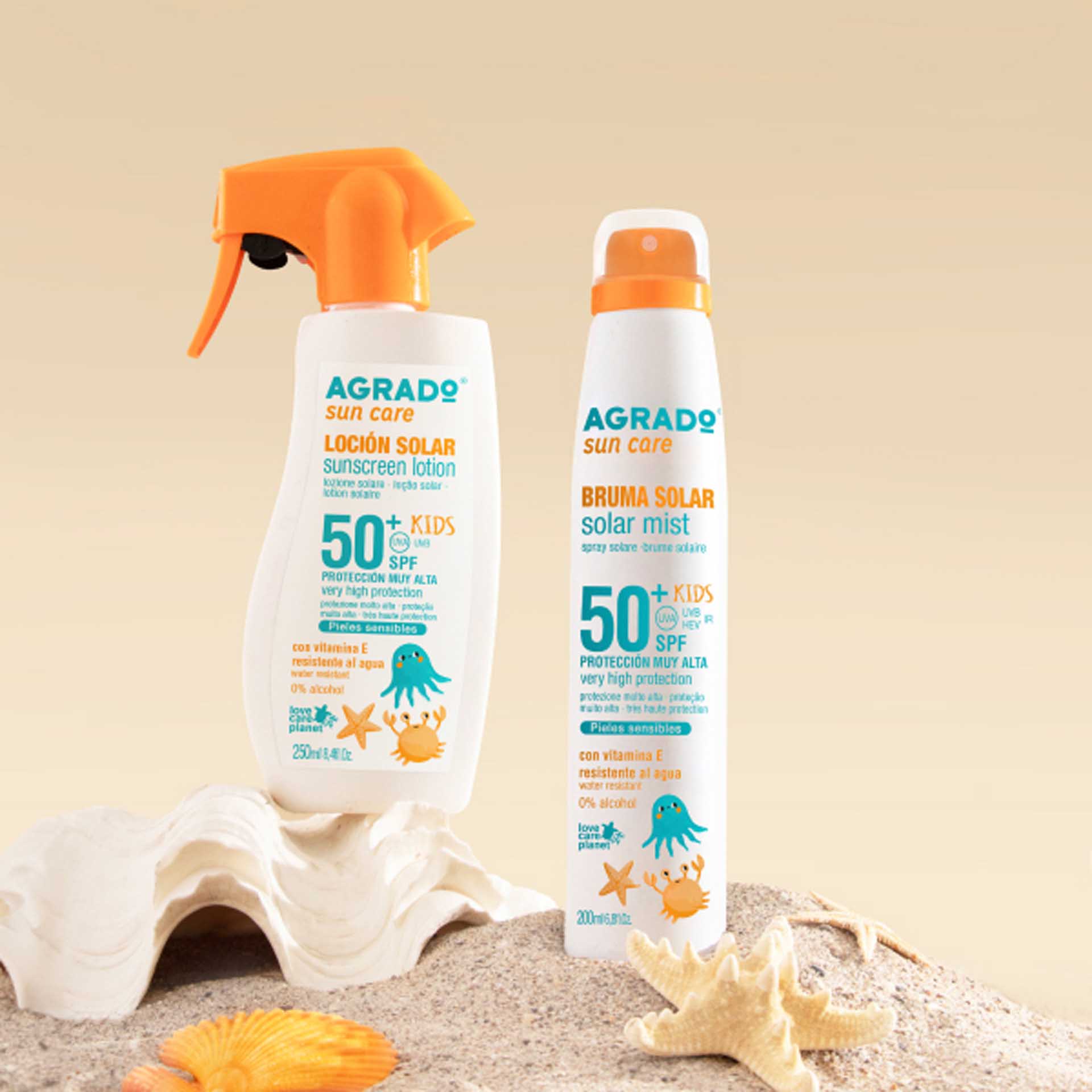 Protetor Solar Agrado Kids Spf50+ 250ml