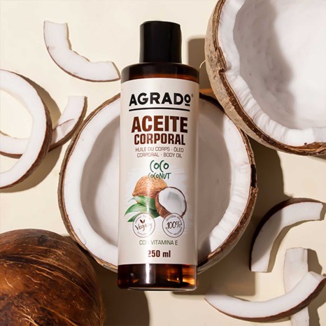 Azeite Corporal Agrado Coco 250ml - Image product