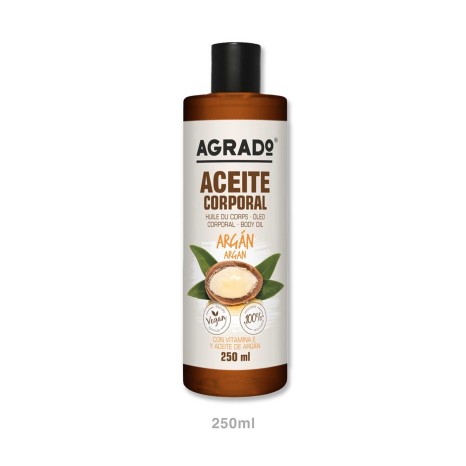 Azeite Corporal Agrado Argão 250ml - Image product