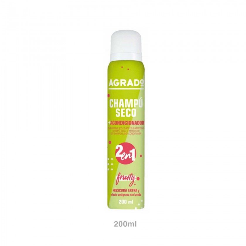 Champô Seco Agrado Spray 270cc 200ml Champô Seco Agrado Spray 270cc 200ml