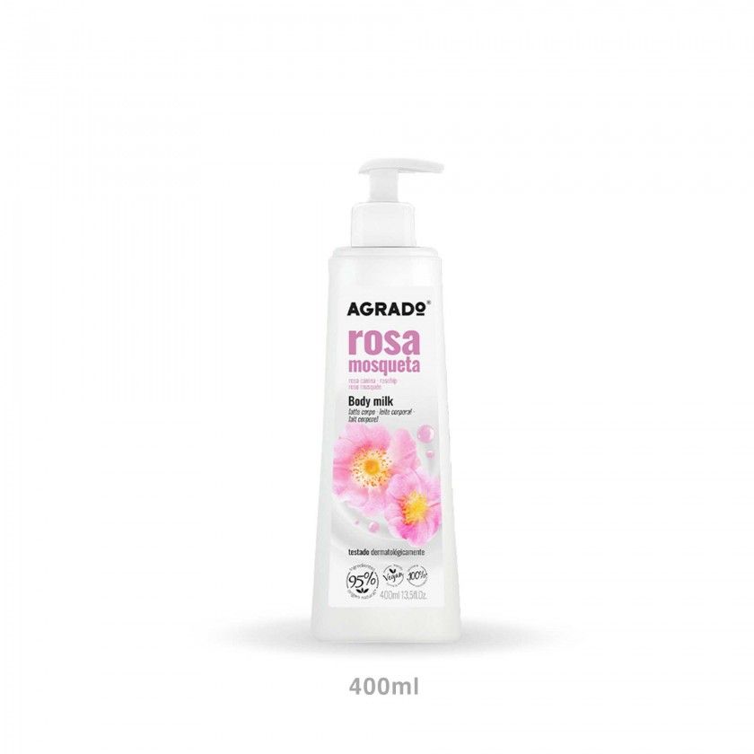Loção Corporal Agrado Rosa Mosqueta 400ml Loção Corporal Agrado Rosa Mosqueta 400ml