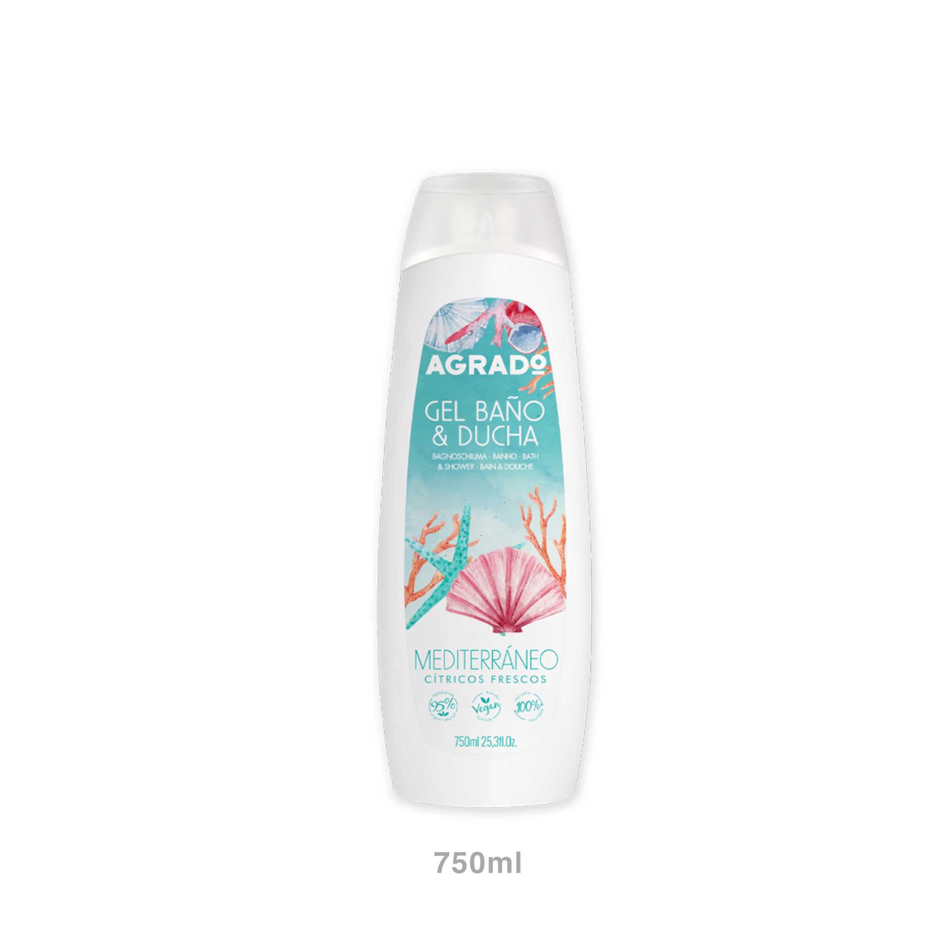 Gel Banho Agrado Mediterrâneo 750ml