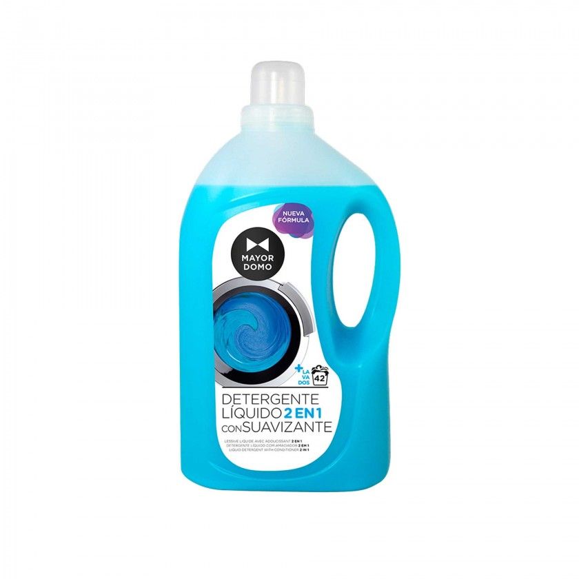 Detergente Lquido Mquina Mayordomo 2 Em 1 3000ml
