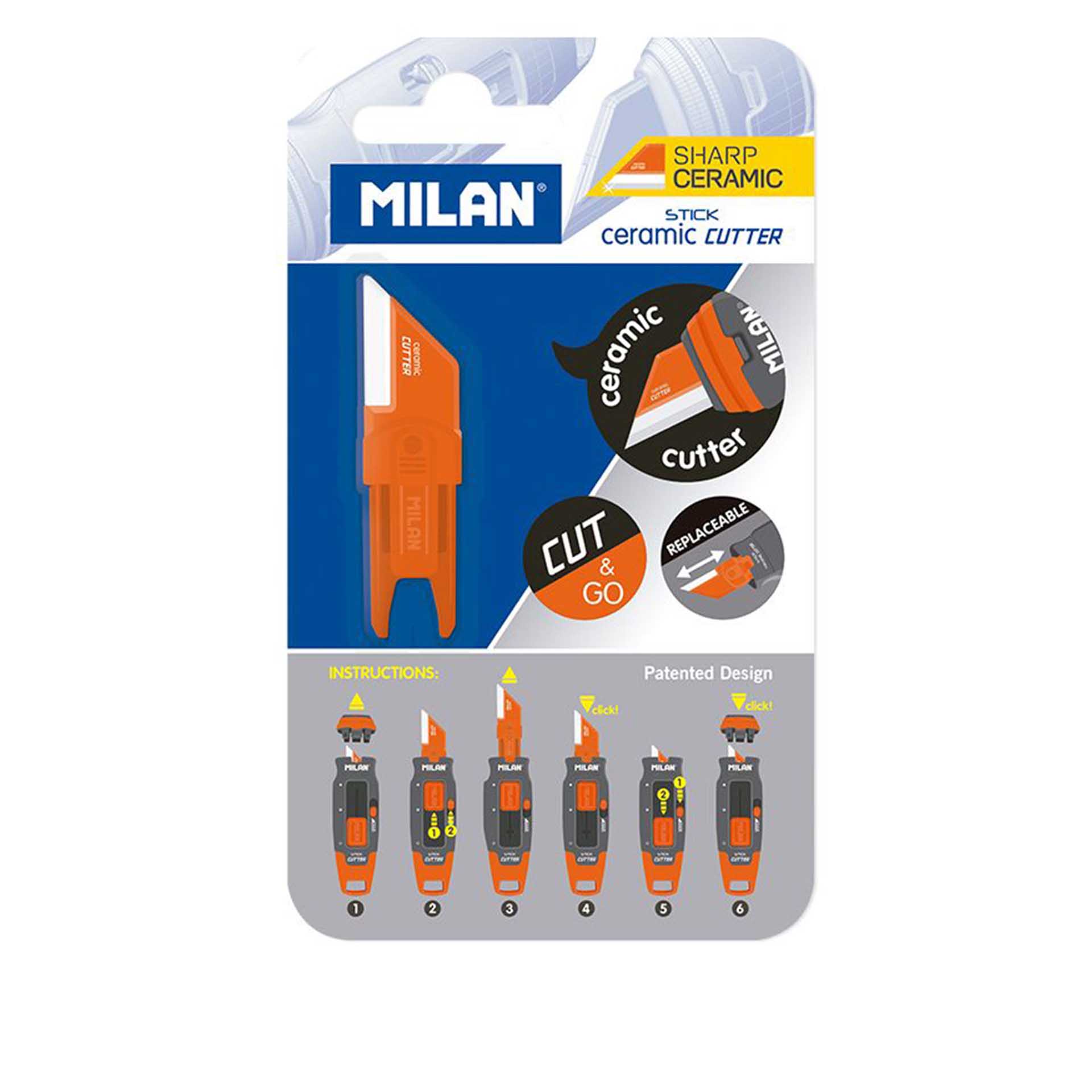 Recarga Lâmina Cerâmica para X-Ato Milan