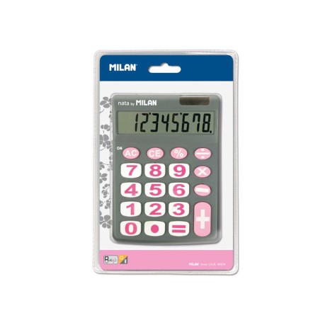 Calculadora Milan Cinza 8 Dígitos - Image product
