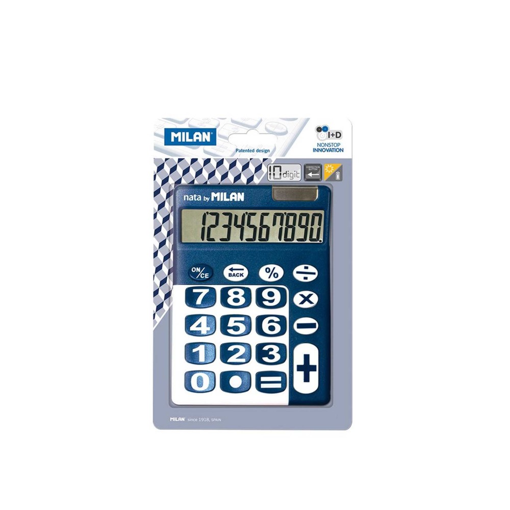 Calculadora Milan Azul 10 Dígitos