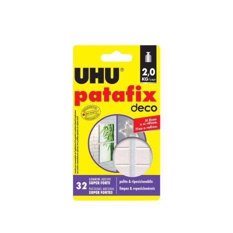 Pastilhas Uhu Patafix Homedeco 32 Unidades - Image product