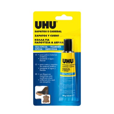 Tubo Cola Uhu Calçado 30gr 33ml