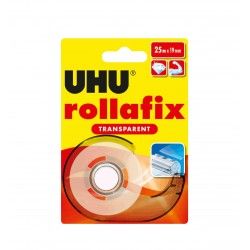 Fita Cola Uhu Rollafix + Dispensador 19mmX25m