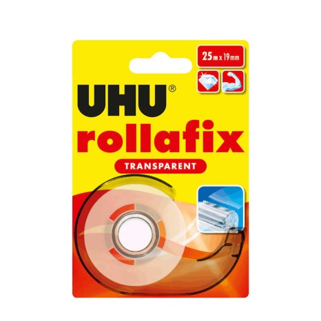 Fita Cola Uhu Rollafix + Dispensador 19mmX25m - Image product