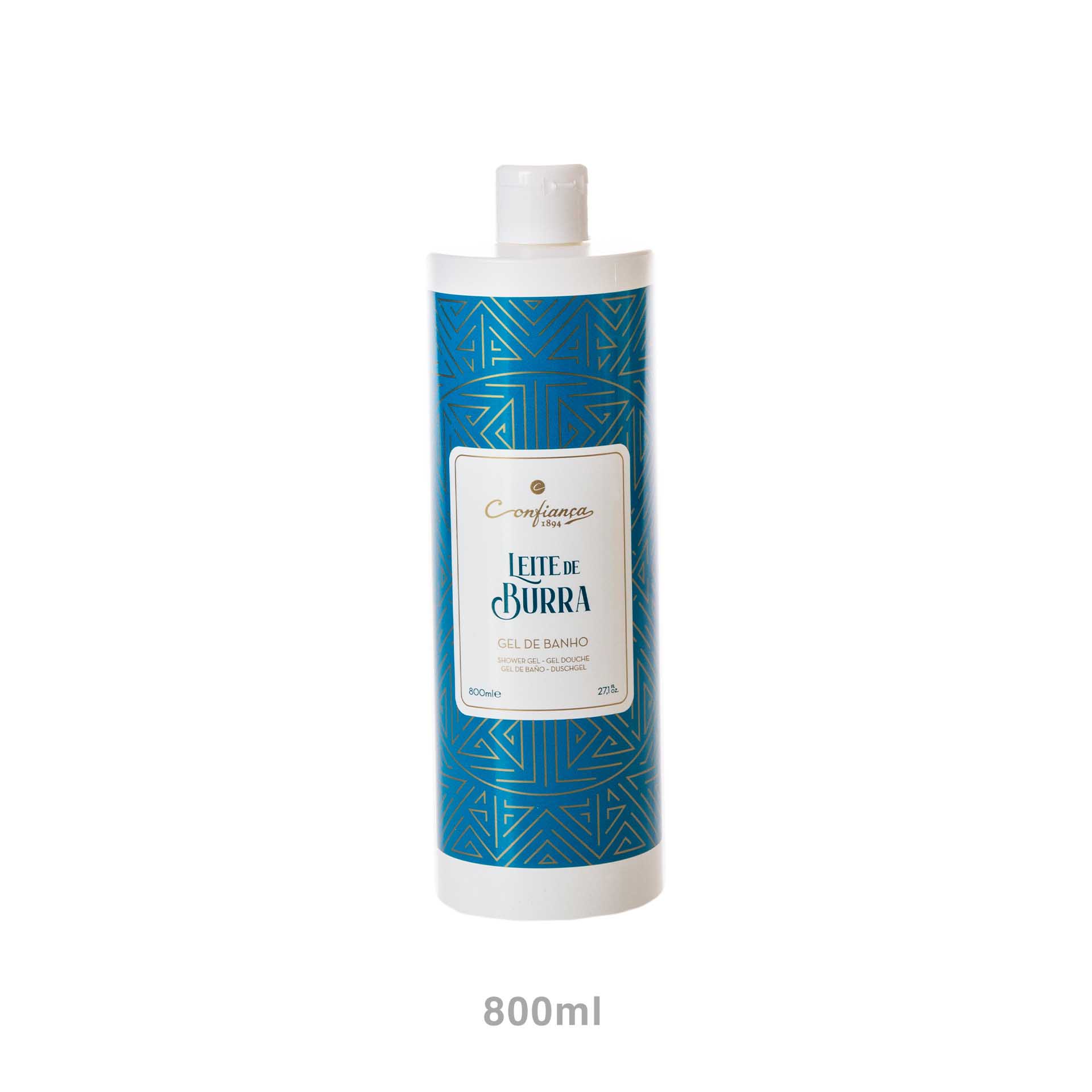 Gel Banho Confiança Leite Burra 800ml
