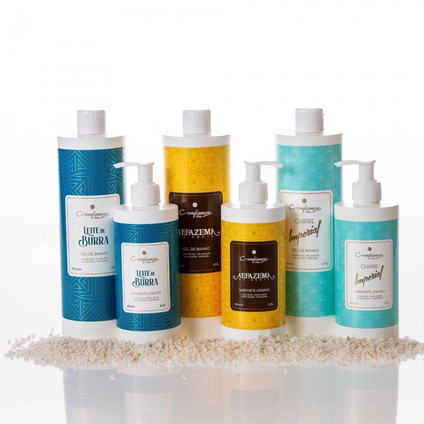 Gel Banho Confiança Alfazema 800ml Gel Banho Confiança Alfazema 800ml