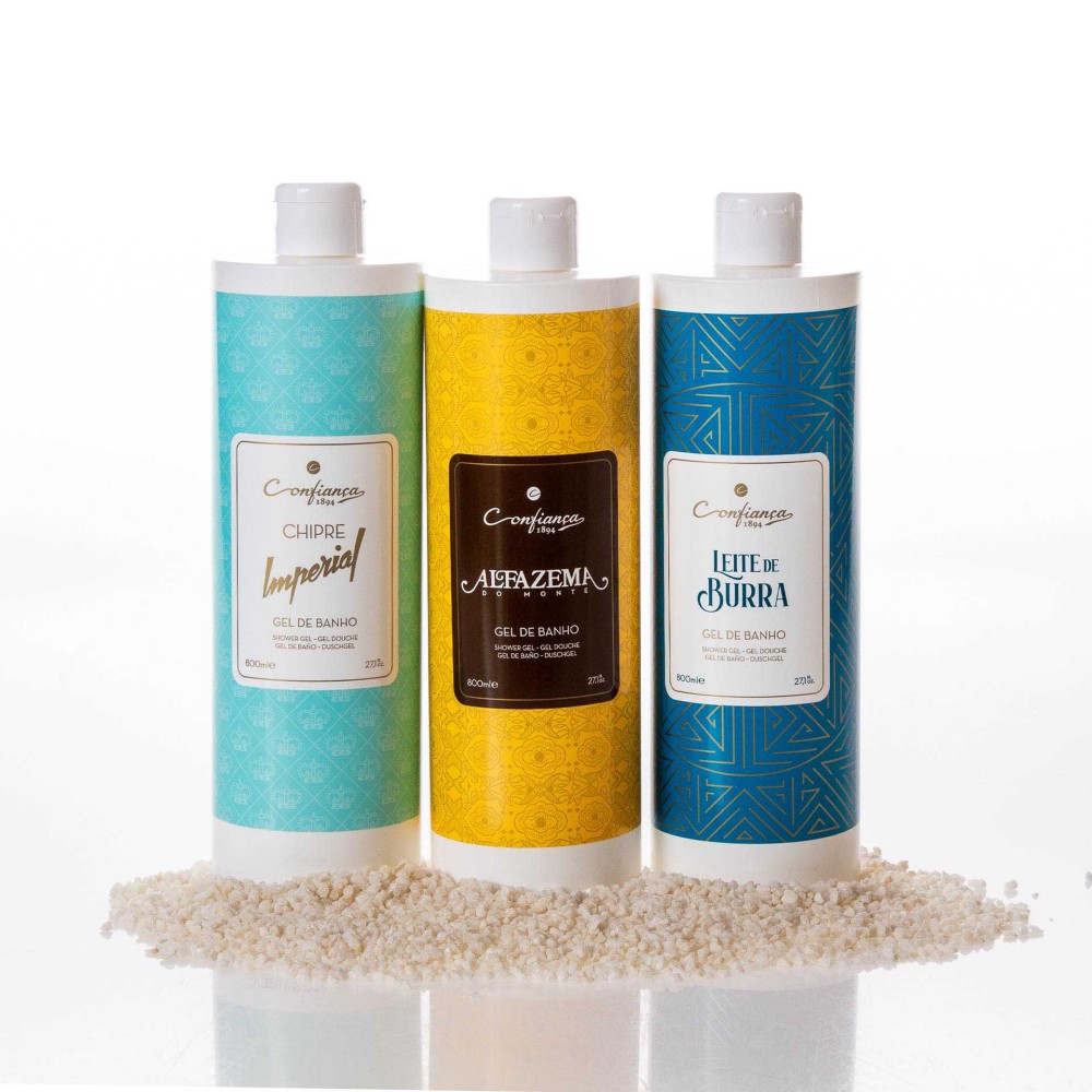Gel Banho Confiança Leite Burra 800ml