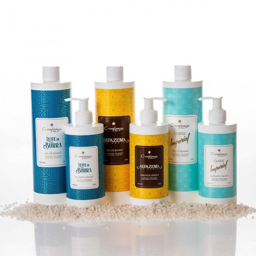 Sabonete Líquido Confiança Leite Burra 450ml Sabonete Líquido Confiança Leite Burra 450ml