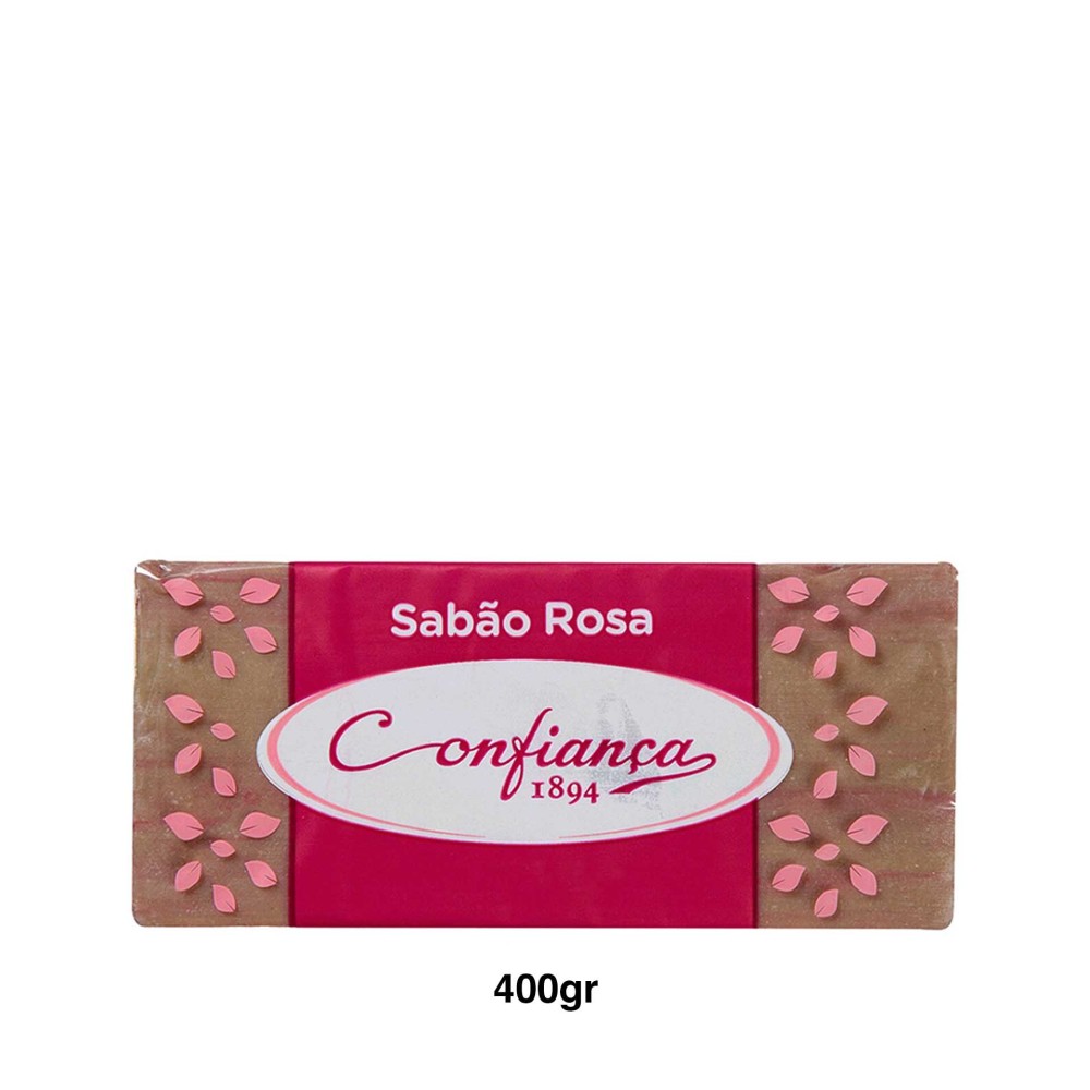 Sabão Confiança Barra Rosa