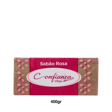 Sabão Confiança Barra Rosa