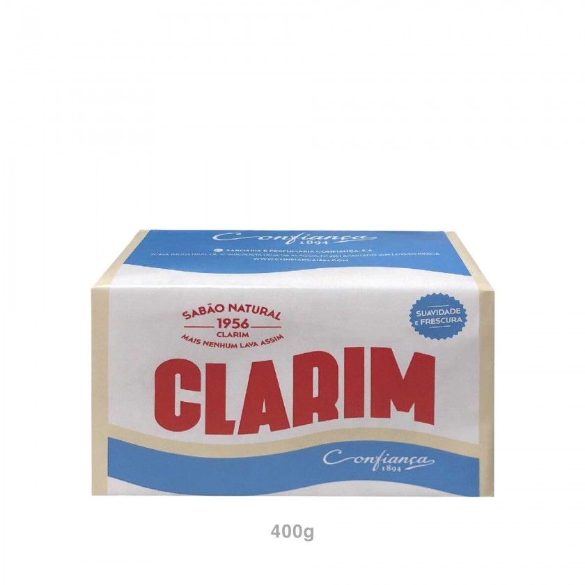 Sabão Confiança Clarim Barra Sabão Confiança Clarim Barra