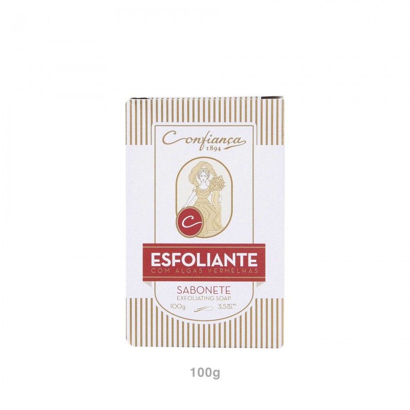 Sabonete Confiança Esfoliante 100gr Sabonete Confiança Esfoliante 100gr