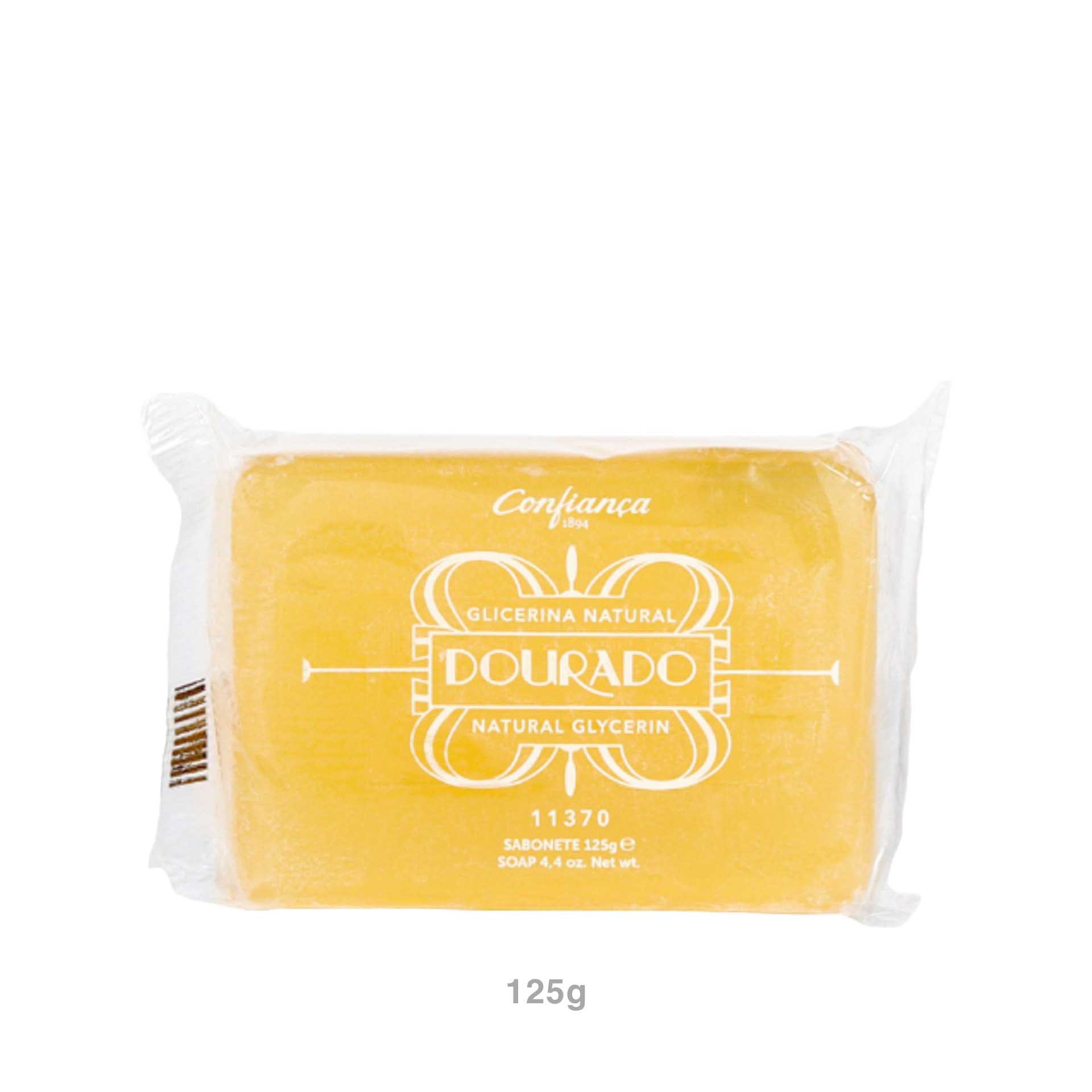 Sabonete Confiança Glicerina Dourado 125gr