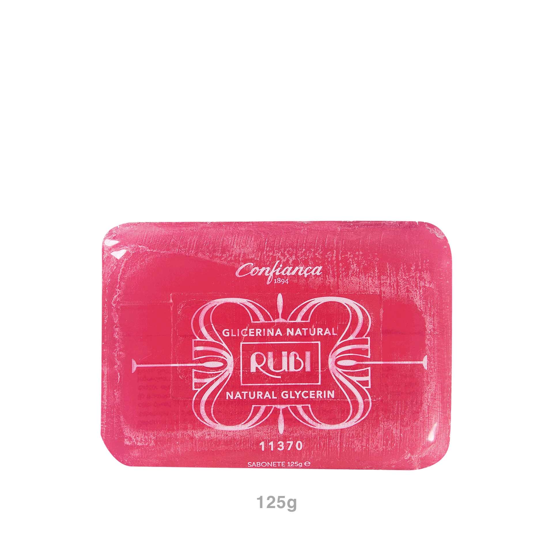 Sabonete Confiança Glicerina Rubi 125gr