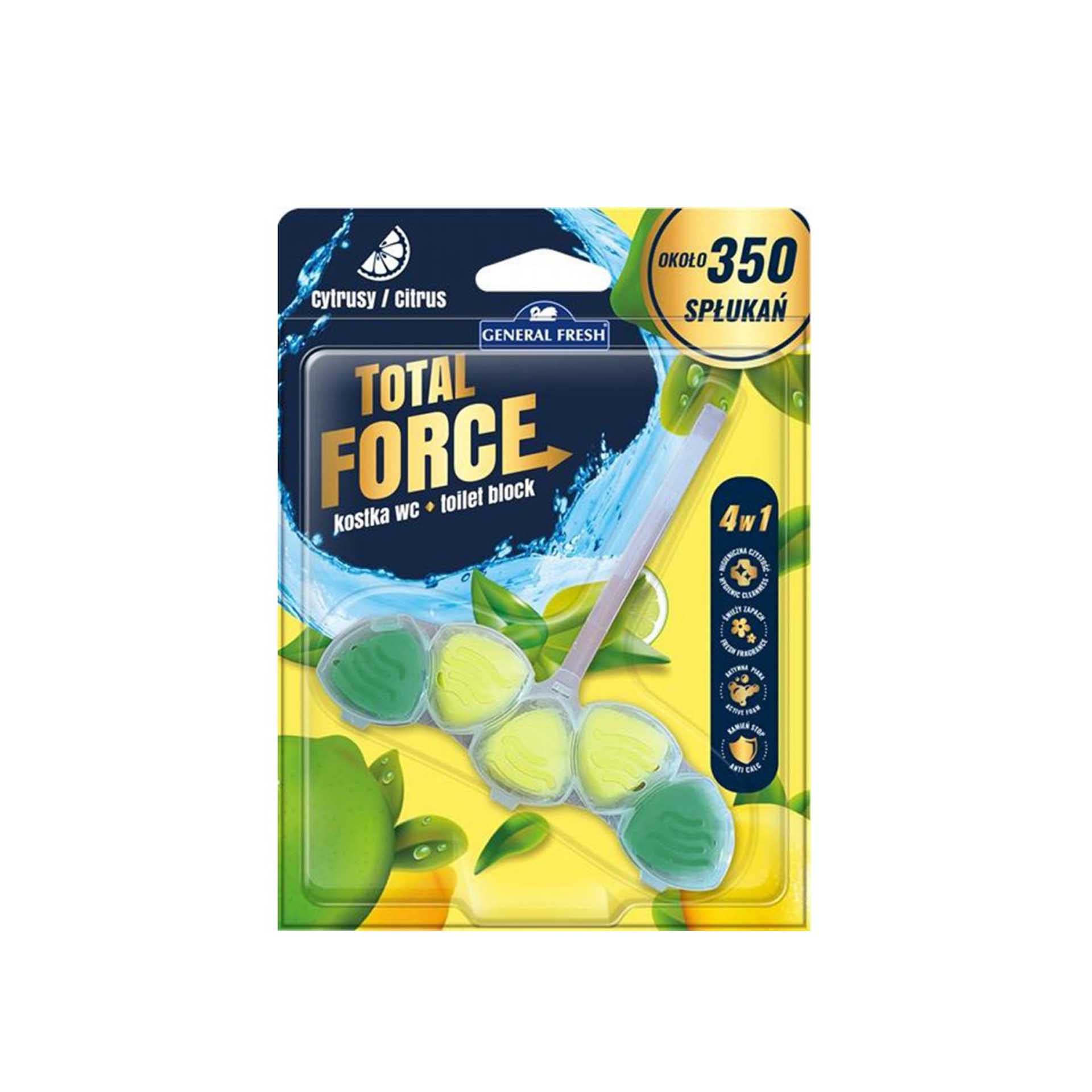 Bloco Sanitário Total Force Limão 40gr