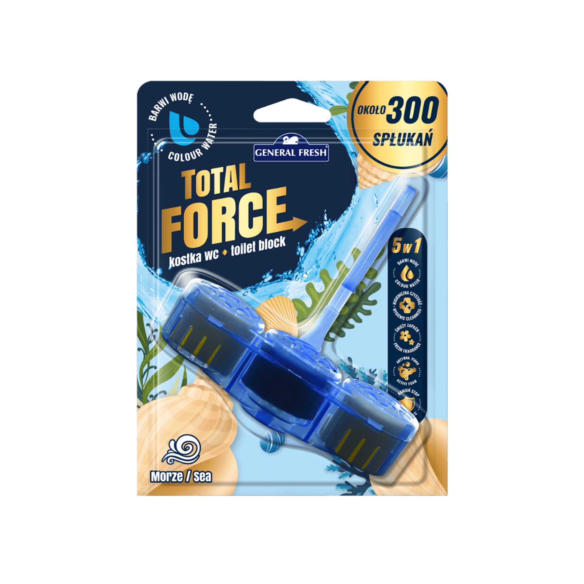 Bloco Sanitário Total Force Dynamic 40gr