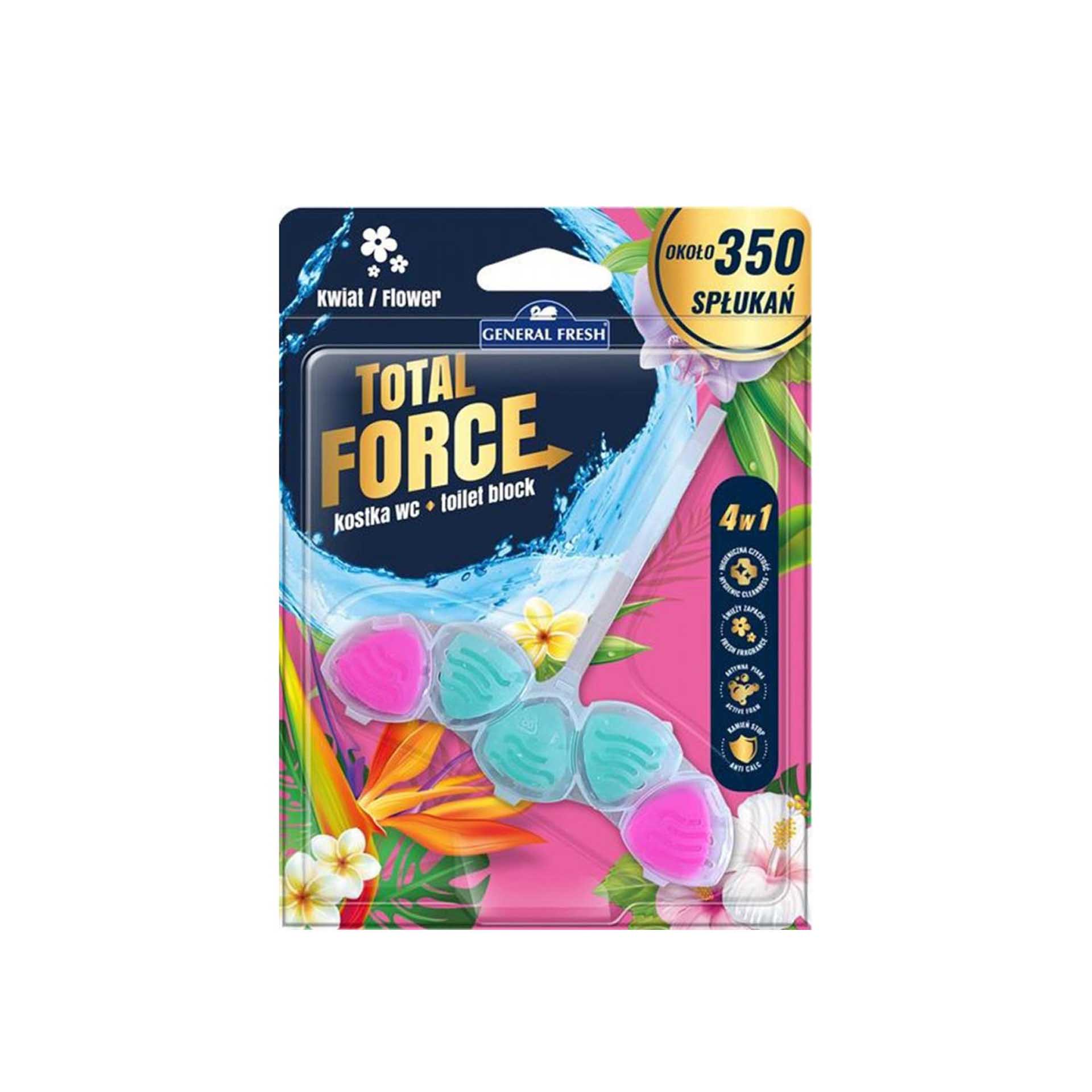 Bloco Sanitário Total Force Flower 40gr