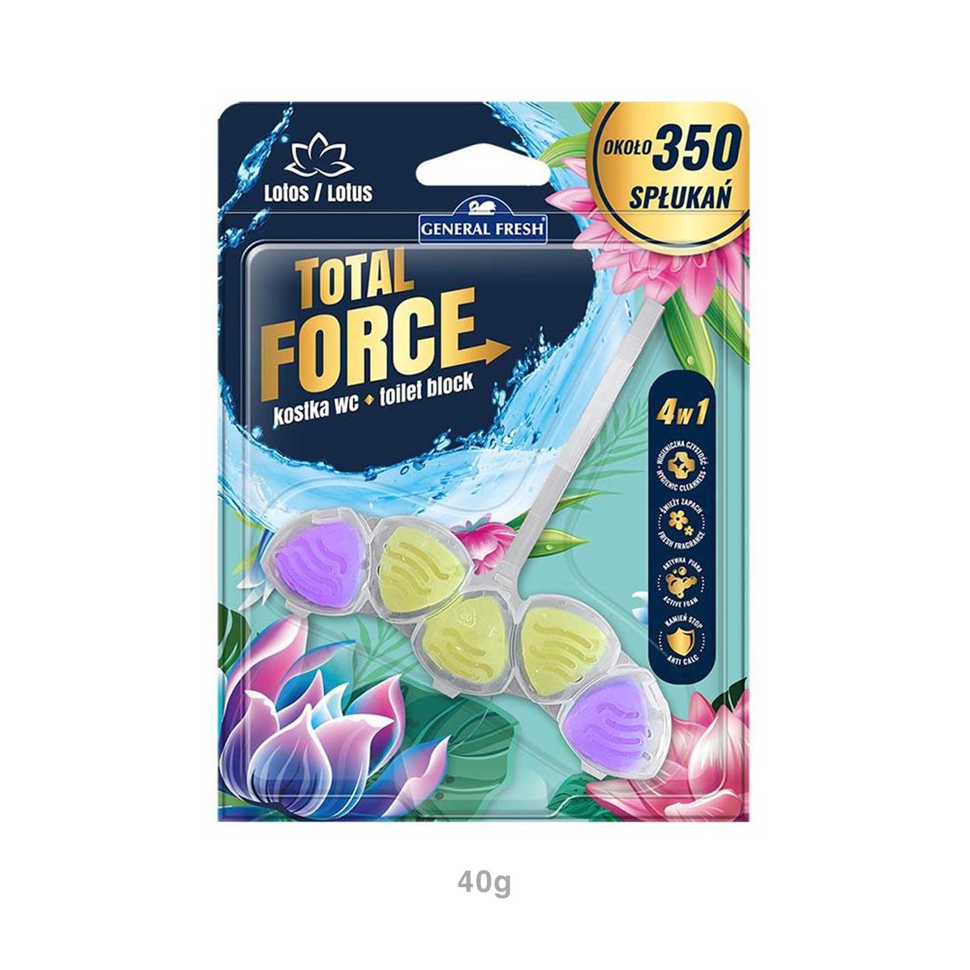 Bloco Sanitário Total Force 40gr