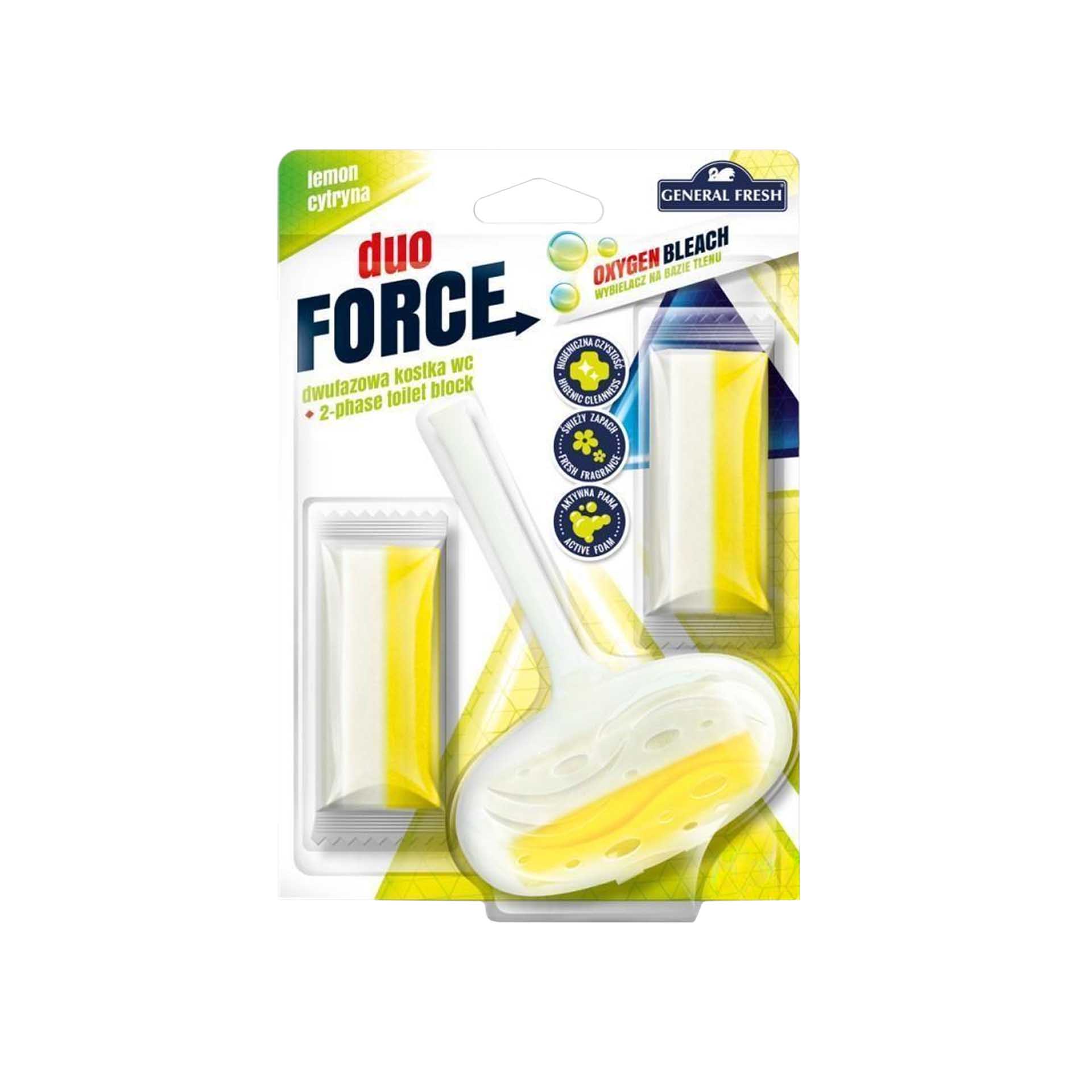 Bloco Sanitário Duo Force com Recargas 3X40gr