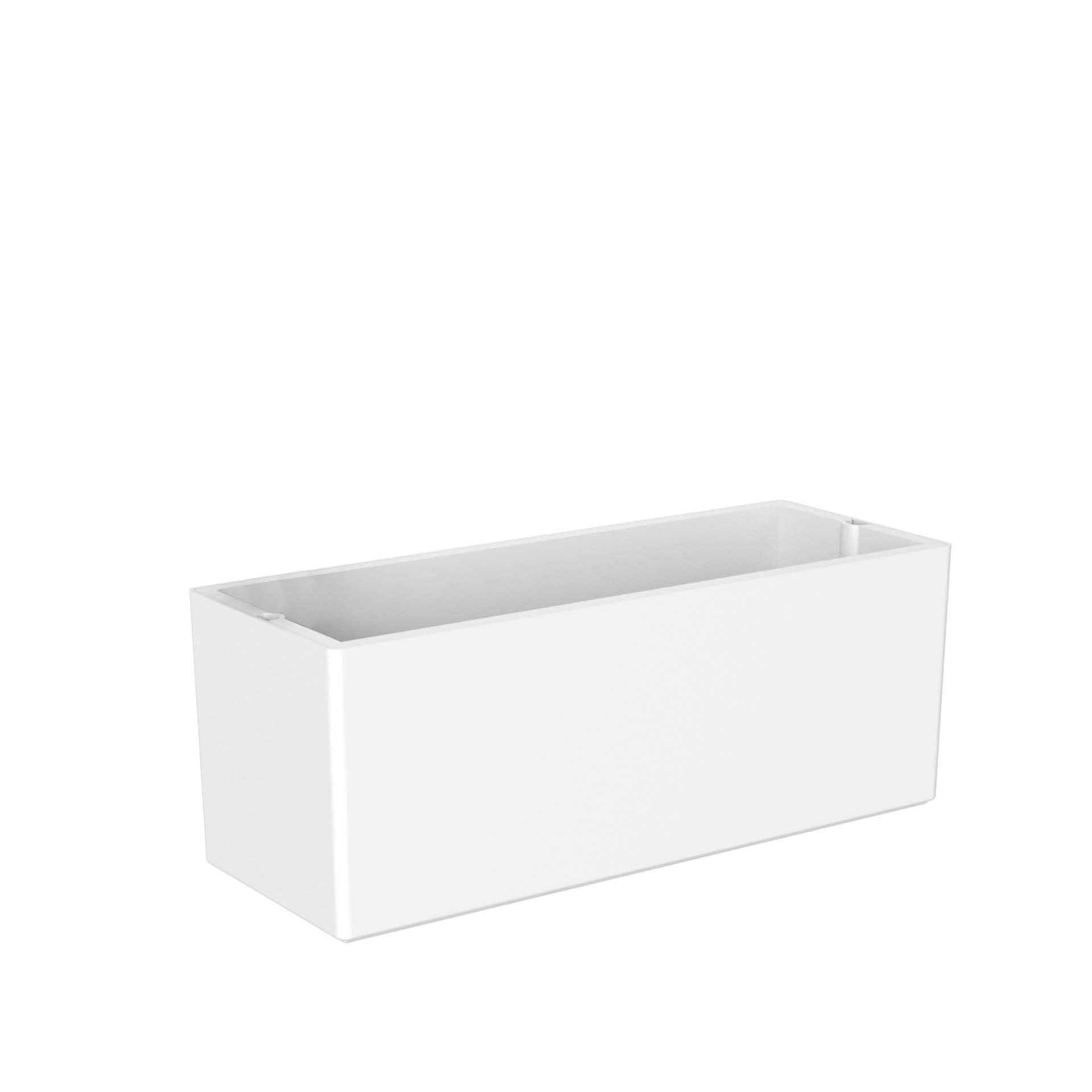 Floreira Rimini 51X20X20cm 17L Branco