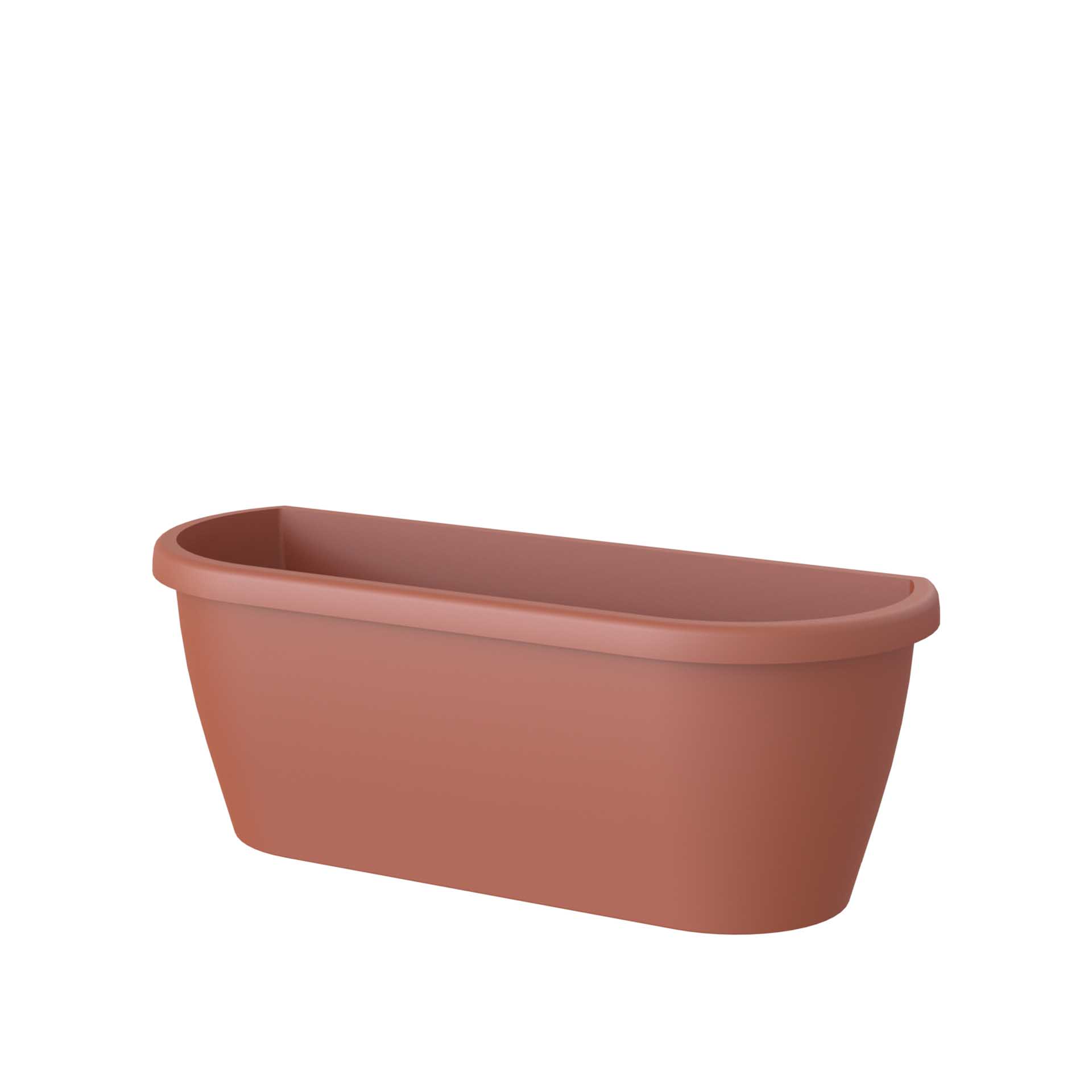 Floreira Algarve Parede 38.5X14.2X14.5cm 5L Terracota