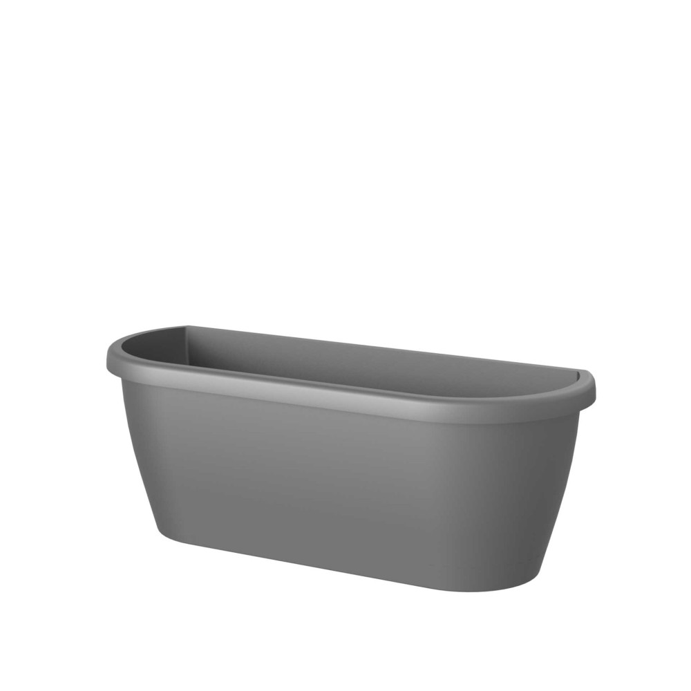 Floreira Algarve Parede 38.5X14.2X14.5cm 5L Tortora Mate