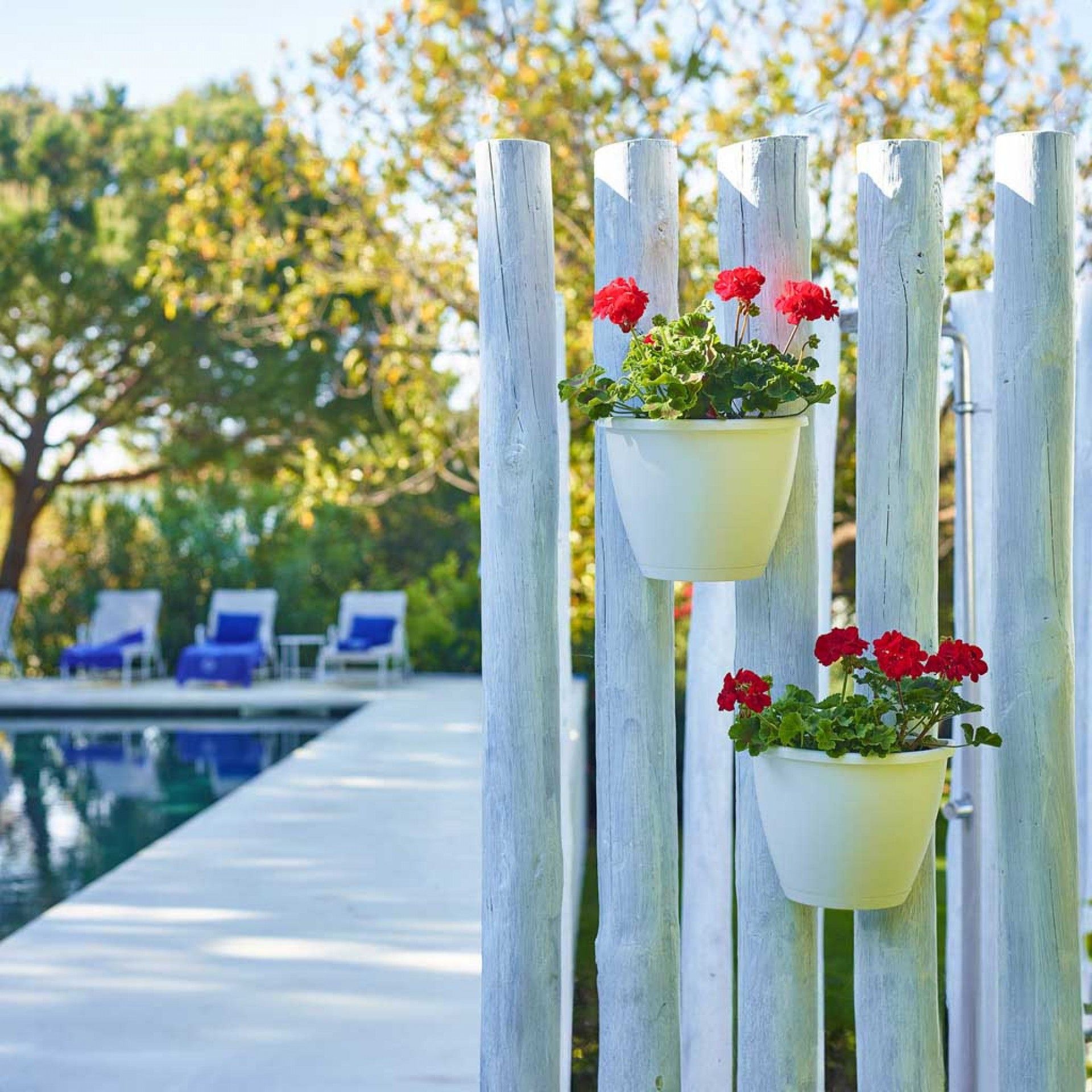 Vaso Algarve Parede 30.8X16.5X23.5cm 5.3L Branco