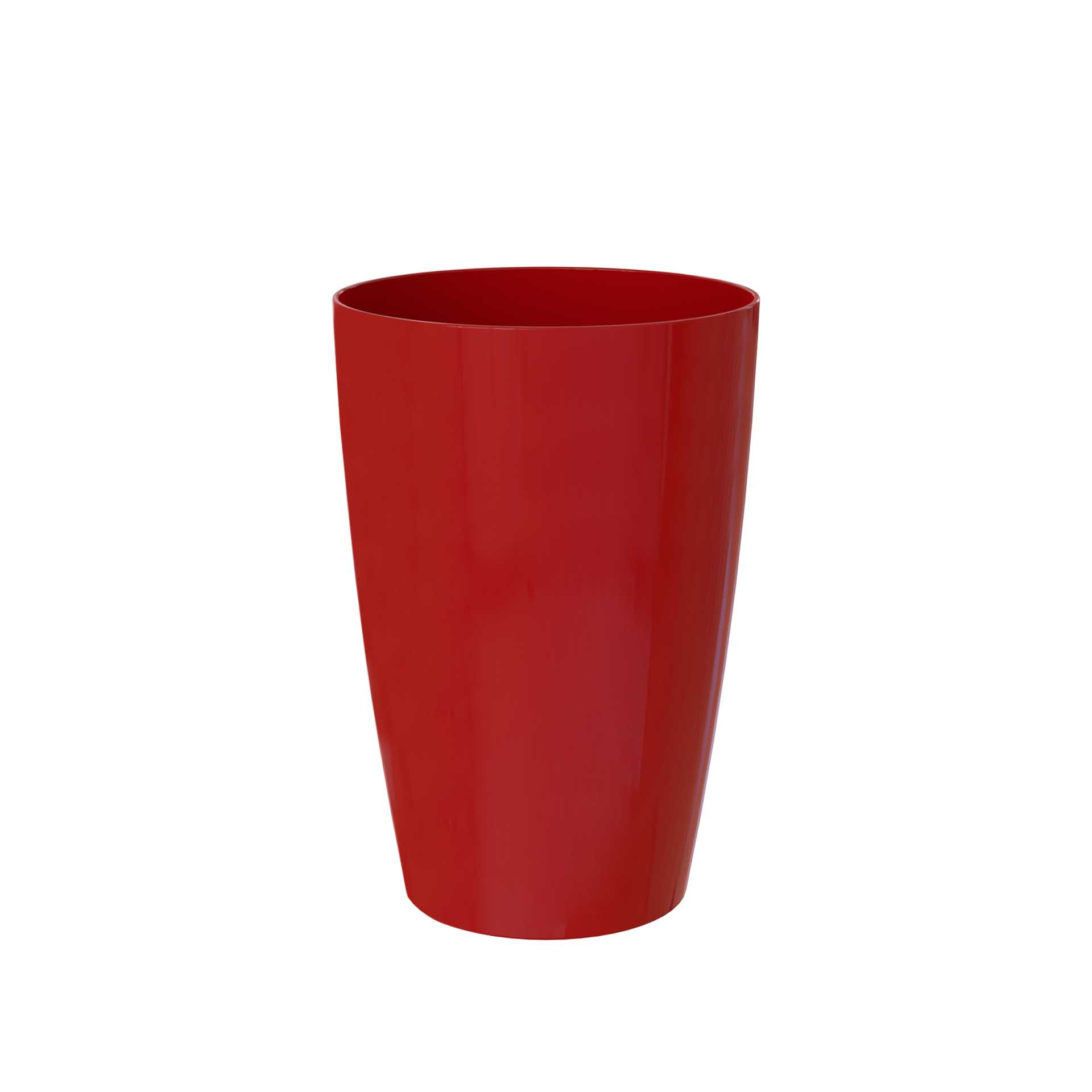 Vaso Santorini Ø29X40cm 17.5L Vermelho Escuro